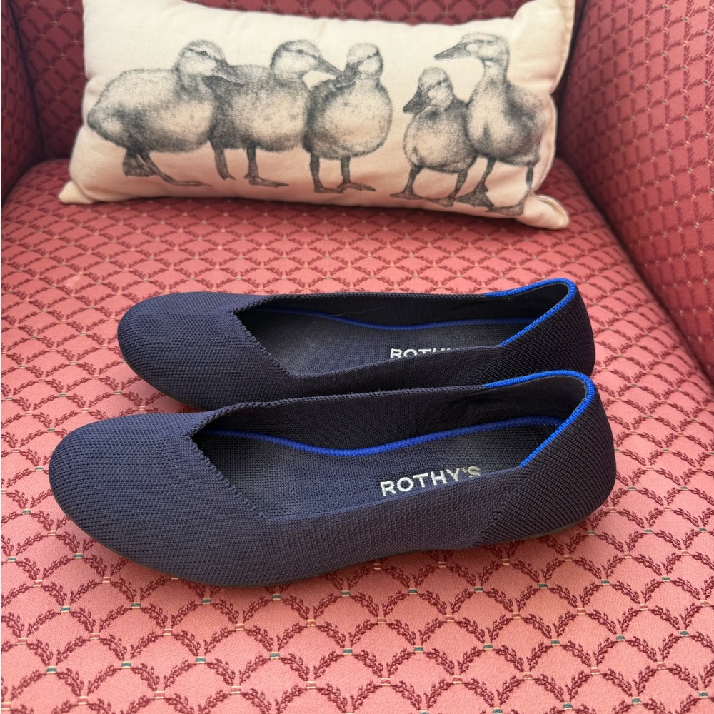 Rothy's Women's Navy Blue Flats 8